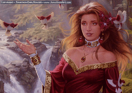 Forest light, Mistress of the Muses, de Jonathon Earl Bowser