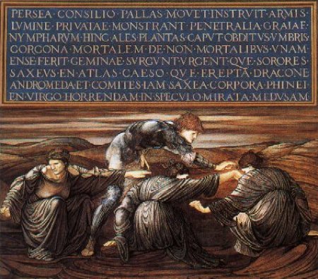 Perseus and the Graiae, by Sir Edward Burne-Jones