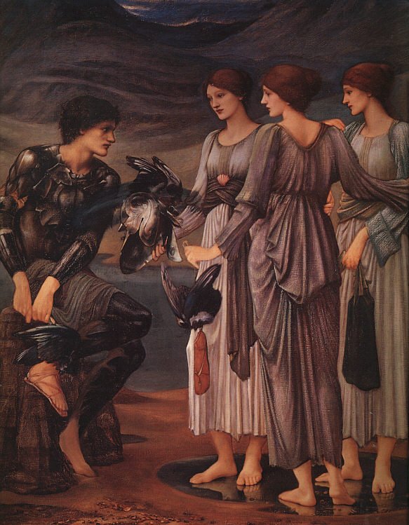 The Arming of Perseus, by Sir Edward Burne-Jones