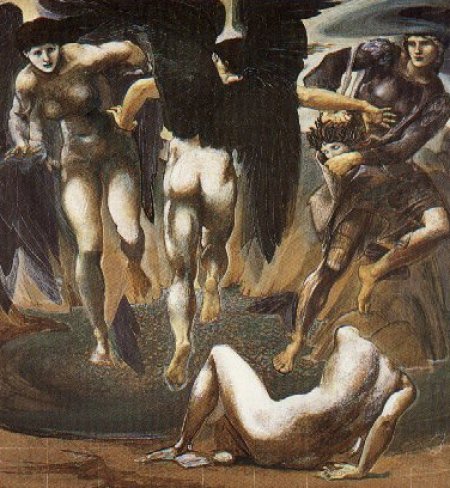 The death of Medusa, by Sir Edward Burne-Jones