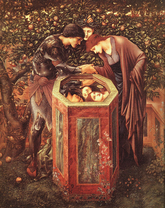 The baleful head, by Sir Edward Burne-Jones