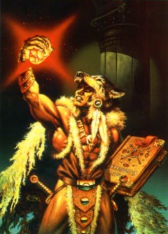 The Demon Hand, de Clyde Caldwell