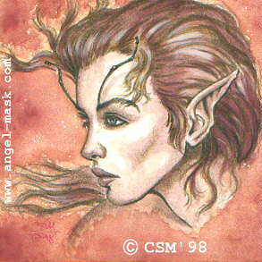 Elf of the fire, by Cheryl Mandus