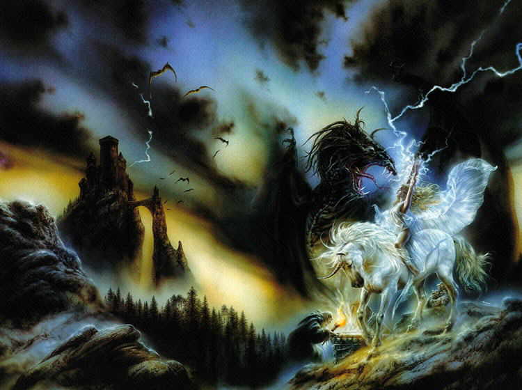Memory in white, de Luis Royo