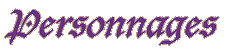 Personnages